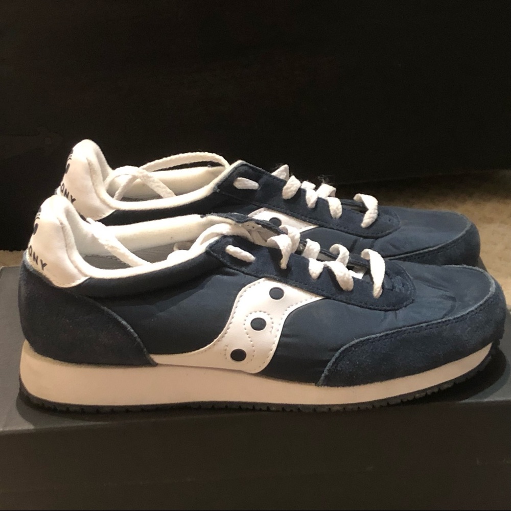 Men’s Saucony Sneakers Navy/white Size 8.5